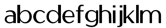 Bohemy Sans Serif Regular Font LOWERCASE