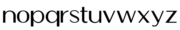 Bohemy Sans Serif Regular Font LOWERCASE