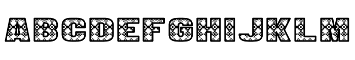 Boho Aztec Font Font UPPERCASE