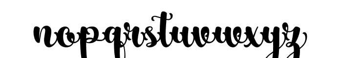 Boho Chic Font LOWERCASE