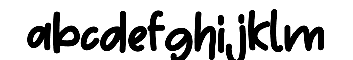 Boho Fonts School Font LOWERCASE