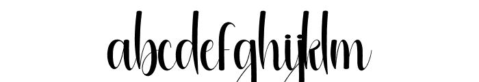 Boho Hipster Font LOWERCASE