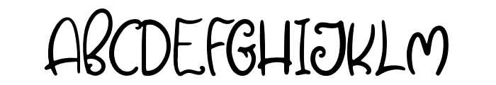Boho Magic Regular Font UPPERCASE
