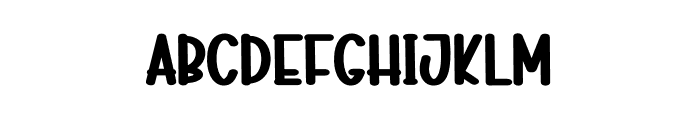 Boho School Font LOWERCASE