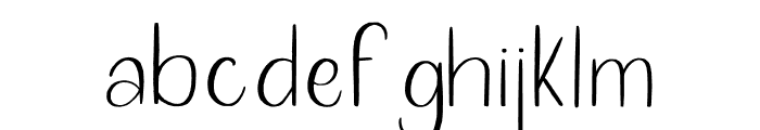 Boho Signature Thin Font LOWERCASE
