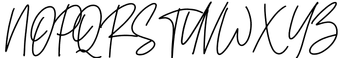 Boho Signature Font UPPERCASE