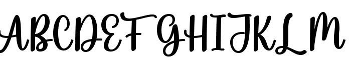 Boho Style Regular Font UPPERCASE