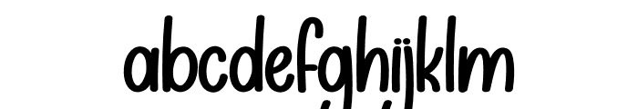 Boho Unicorn Font LOWERCASE