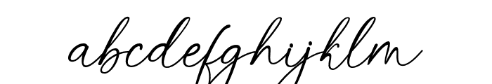 BohoSignature Font LOWERCASE