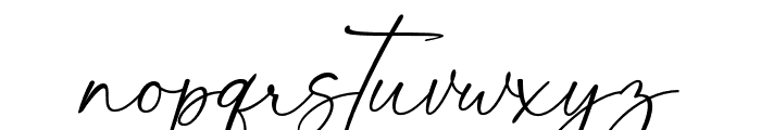 BohoSignature Font LOWERCASE