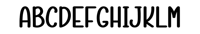 Bohogi Font UPPERCASE