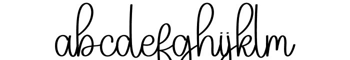 Bohostyle Font LOWERCASE