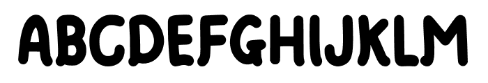 Bohothink Font UPPERCASE