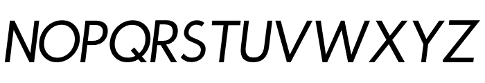 Boilover Medium Italic Font UPPERCASE