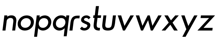 Boilover SemiBold Italic Font LOWERCASE