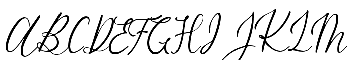 Bojan Signature Font UPPERCASE