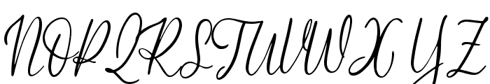Bojan Signature Font UPPERCASE