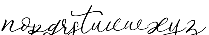 Bojan Signature Font LOWERCASE