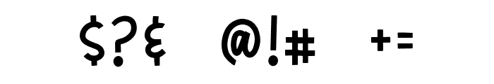 Bojangles Font - Filled Regular Font OTHER CHARS