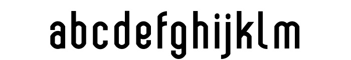 Bokeseni Bold Condensed Font LOWERCASE