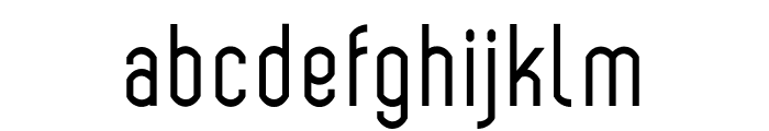 Bokeseni Condensed Font LOWERCASE