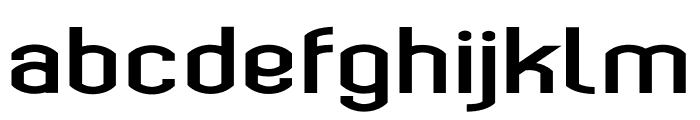 Bokeseni ExtraBold Expanded Font LOWERCASE