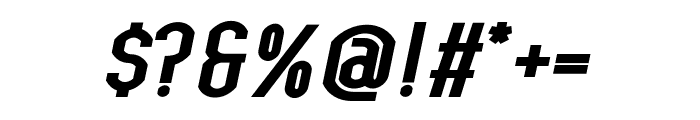 Bokeseni ExtraBold Italic Font OTHER CHARS