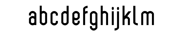 Bokeseni SemiBold Condensed Font LOWERCASE