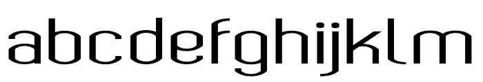 Bokeseni SemiBold Expanded Font LOWERCASE