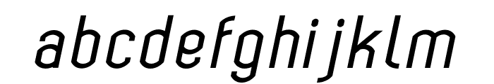 Bokeseni SemiBold Italic Font LOWERCASE