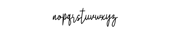 Bolah Signature Font LOWERCASE