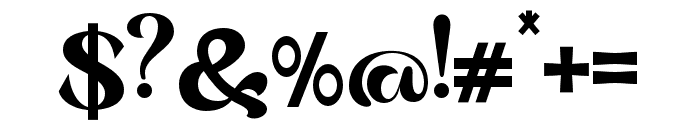 Bolaken Regular Font OTHER CHARS