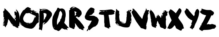 Bold Sumi Regular Font UPPERCASE