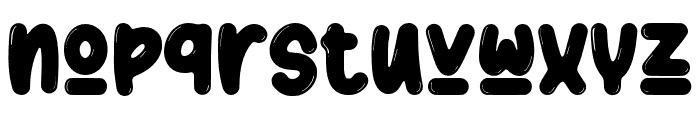 Bold Toast Regular Font LOWERCASE