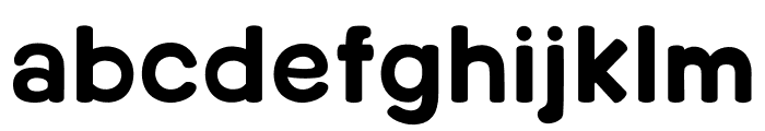 BoldEdge Font LOWERCASE