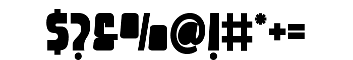 BoldOrange-Regular Font OTHER CHARS