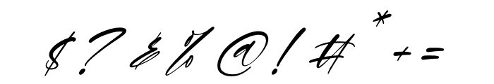 Boldatope Italic Font OTHER CHARS