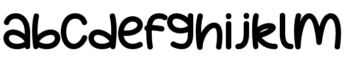 Boldfun_Monoline Font LOWERCASE