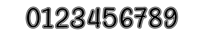 Boldie Pop Outline Font OTHER CHARS