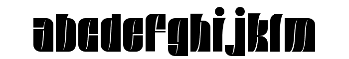 Boldingtown Font LOWERCASE