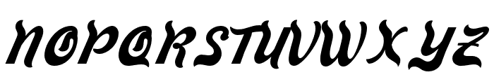 Boldistrike-Regular Font UPPERCASE