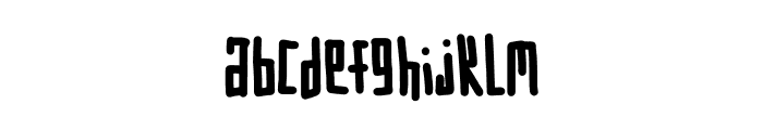 Boldpath Font LOWERCASE