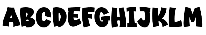 Boldy Punch Font LOWERCASE