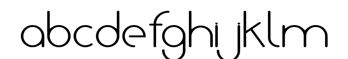 Boleng Light Font LOWERCASE