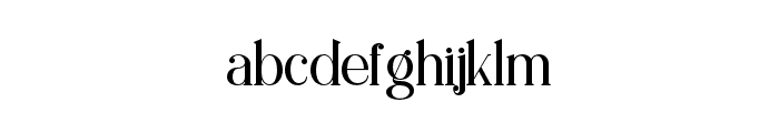 BolganBold-Regular Font LOWERCASE