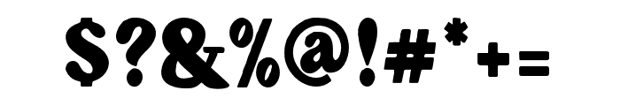 Bolgen-Regular Font OTHER CHARS