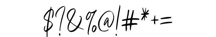 BolindaSignature-Regular Font OTHER CHARS