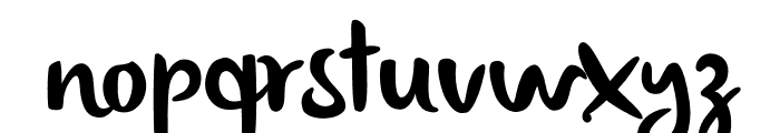 Boliovio Font LOWERCASE