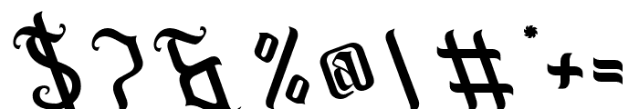 Bolliamih-Regular Font OTHER CHARS