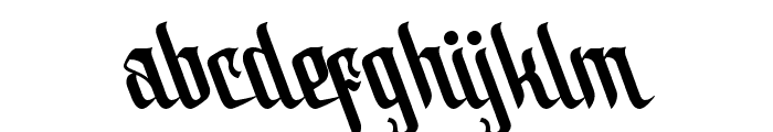 Bolliamih-Regular Font LOWERCASE
